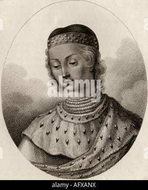 Karl von Orléans, Herzog von Orléans, 1391 - 1465. Französischer mittelalterlicher Dichter. Stockfoto