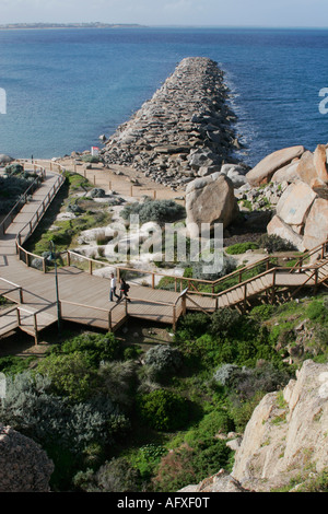 Granit-Insel Stockfoto