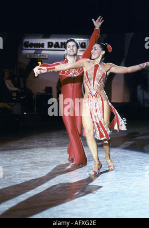 Come Dancing 1980er-Fernsehserien, gefilmt bei Winter Gardens Blackpool Competition Tanzwettbewerb. 1991 1990er Jahre HOMER SYKES Stockfoto