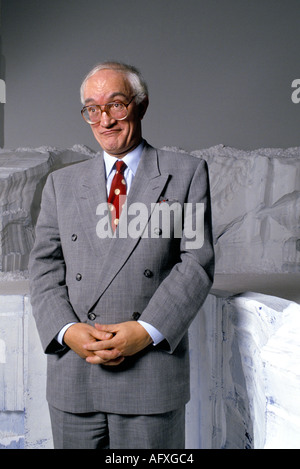 John Stalker, britischer Fernsehmoderator, ehemaliger britischer Polizist, der als stellvertretender Chief Constable der 1990er Jahre im Großraum Manchester fungierte Stockfoto