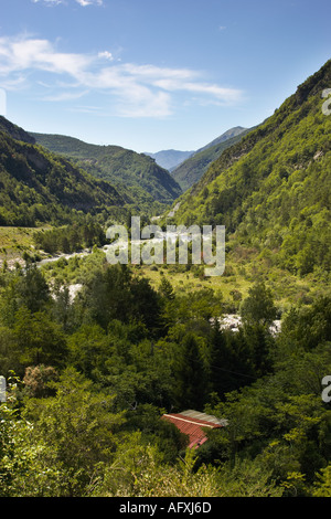 Tal der Tinée im Nationalpark Mercantour, Alpes Maritimes, Provence, Frankreich, Europa Stockfoto