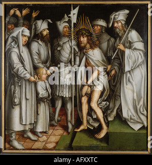 Bildende Kunst, Holbein, Hans der Ältere (1465-1524), Panel, "Graue Passion", "Artist Copyright wurde nicht gelöscht Stockfoto