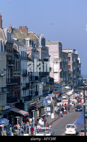 Quai Francois Le Treport Normandie Frankreich Stockfoto