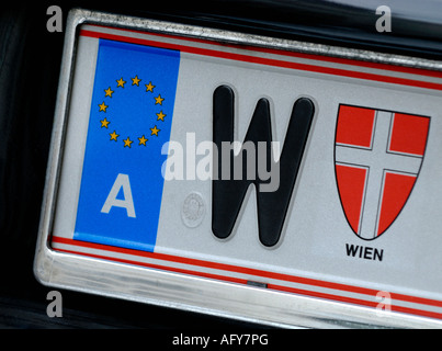 österreichisches nummernschild -Fotos und -Bildmaterial in hoher