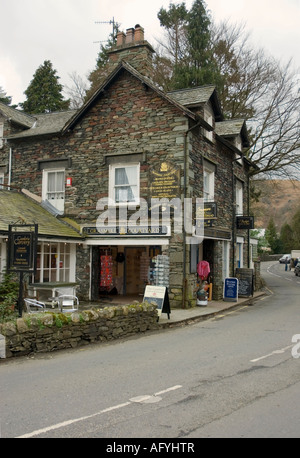 Geschäft in Grasmere, Lake District UK Stockfoto