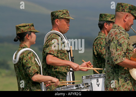 Millitary Band von Japan Ground Self Defence Force Stockfoto