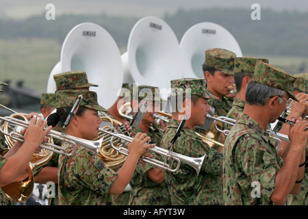 Millitary Band von Japan Ground Self Defence Force Stockfoto