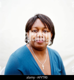 Malorie Blackman 2013-2015 Kinder ist Preisträger bei der Hay Festival, Hay-on-Wye, Wales, UK KATHY DEWITT Stockfoto