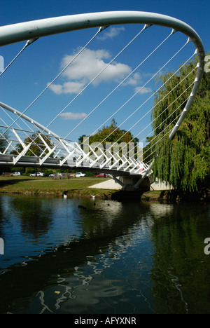 Schmetterling-Brücke über den Fluss Great Ouse Bedford England Stockfoto