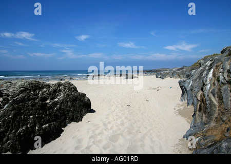 Sommer Frieden Saligo Bucht Insel Islay Schottland uk gb Stockfoto