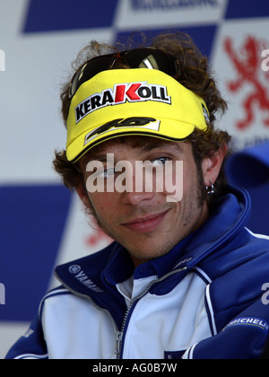 Italienische Legende Valentino Rossi Stockfoto