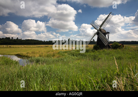 Herringfleet Windpumpe Herringfleet Suffolk England Stockfoto