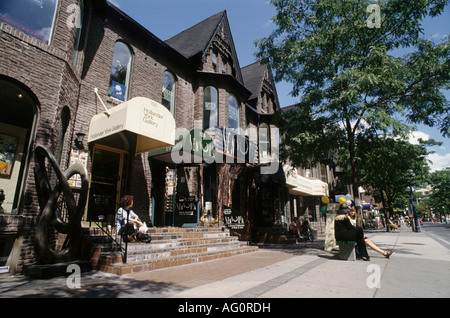Toronto-Boutiquen in York Bereich Innenstadt Stockfoto