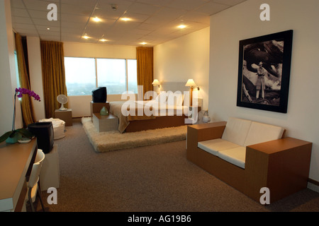 Zimmer im The Big Sleep Hotel Cardiff South Wales UK GB Stockfoto