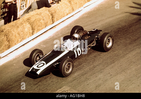 McLaren, Bruce, 30.8.1937 - 2.6.1970, neuseeländischer Athlet, (Automobilrennfahrer), Formel-1-Rennen, Monte Carlo, Monaco, 1964, Stockfoto