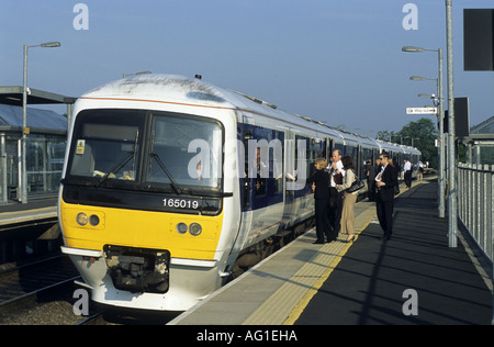 Bahnhof Warwick Parkway, UK Stockfoto