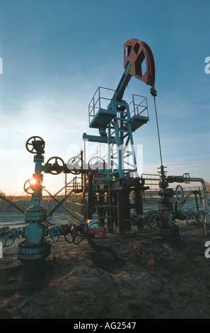Reduzierende speziellen Mechanismus, der Minen Öl Surgut-City-West-Sibirien-Russland Stockfoto