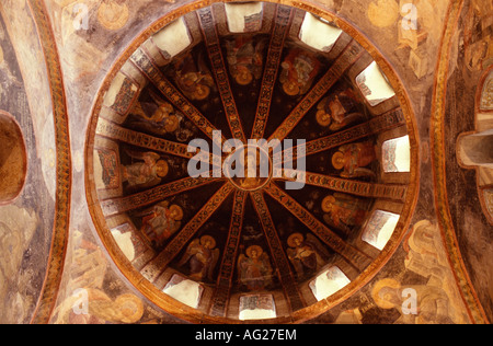 Die Mosaik-Decke des Kariye Chora-Kirche in Istanbul Türkei Stockfoto