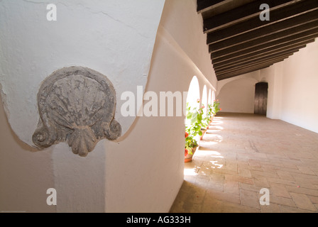 Franziskaner Monasterio de Santa María De La Rábida, Palos De La Frontera, Huelva Stockfoto