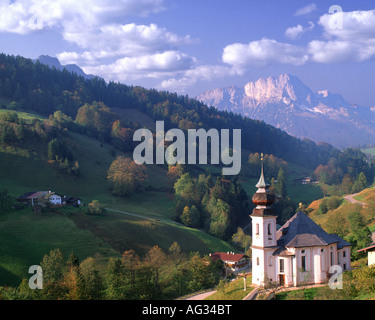 DE - Bayern: Kirche Maria Gern in der Nähe von Barchtesgaden Stockfoto