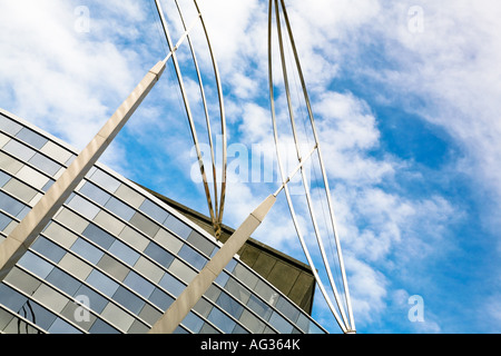 Graham Bennett, "Gründe für Voyaging" Skulptur, an Christchurch Art Gallery, New Zealand Stockfoto