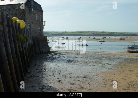 Ein Blick auf das Kamel in Richtung Padstow, Cornwall, UK Stockfoto