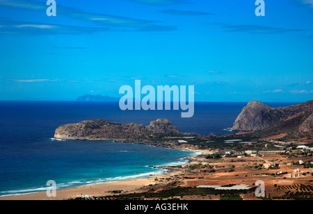 FALASARNA Kreta Griechenland Stockfoto