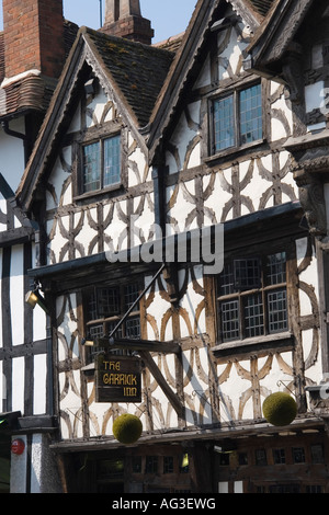 Garrick Inn (älteste Pub in Stratford), High Street, Stratford-upon-Avon, Warwickshire, England Stockfoto