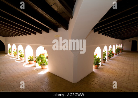 Franziskaner Monasterio de Santa María De La Rábida, Palos De La Frontera, Huelva Stockfoto