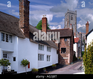 GB - SOMERSET: Kirche Schritte in Minehead Stockfoto