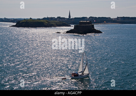 Saint-Malo, Ille-et-Vilaine, Bretagne, Frankreich Stockfoto