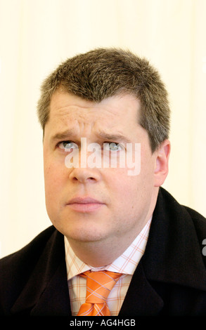 Amerikanische Kinder Autor Daniel Handler Lemony Snicket aka The Guardian Hay Festival 2006 abgebildet Stockfoto