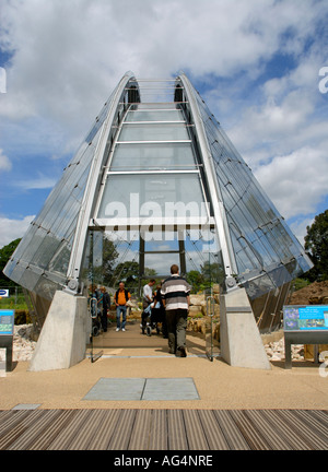 Davies Alpine House Gewächshaus geöffnet März 2006 Royal Botanic Gardens Kew Richmond Surrey England England UK Europa EU Stockfoto