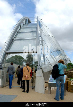 Davies Alpine House Gewächshaus geöffnet März 2006 Royal Botanic Gardens Kew Richmond Surrey England England UK Europa EU Stockfoto