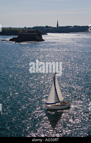 Saint-Malo, Ille-et-Vilaine, Bretagne, Frankreich Stockfoto