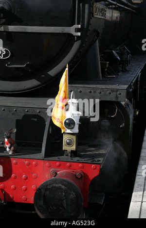 "LNER" "Peppercorn K1" 2-6-0 Lok schleppen der Jacobite Train am "Fort William" auf der "West Highland Line"-Schottland Stockfoto