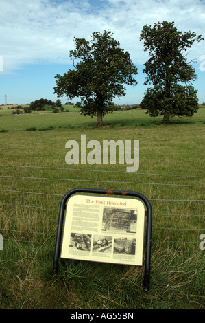 Website der Venta Icenorum Roman Stadt außerhalb Norwich, Norfolk, Großbritannien Stockfoto