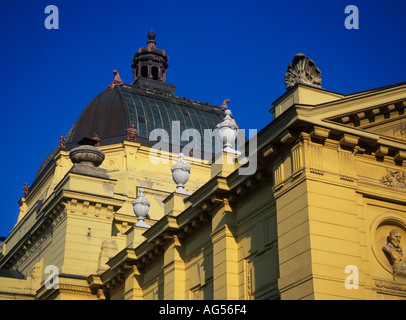 Kroatien Zagreb Trg Kralja Tomislava Umjetnicki Paviljon Kunstpavillon Stockfoto