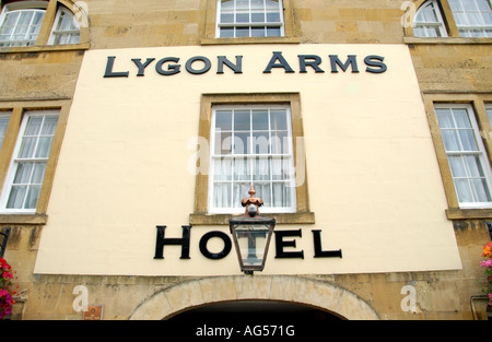 LYGON ARMS HOTEL in Cotswold Dorf von Chipping Campden Gloucestershire England UK Stockfoto