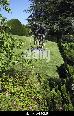 Olympiapark Lausanne Schweiz Stockfoto