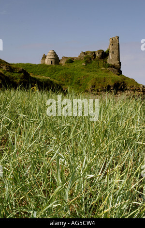 Dunure Burg, Ayrshire, West Schottland, UK, Europa Stockfoto