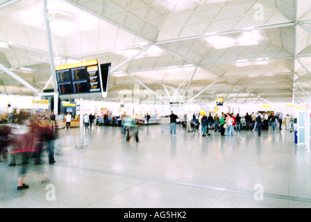 Flughafen Stansted, England Stockfoto