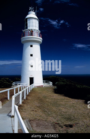 Küste Leuchtturm an der Südpazifische Küste Australiens Stockfoto