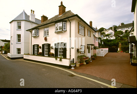 Devon Budleigh Salterton verwendet die Octagon-Haus am Meer von Sir John Everett Millais Stockfoto