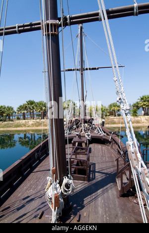 Auf dem Weg von Christopher Columbus (Cristobal Colon) in Huelva, Spanien Stockfoto