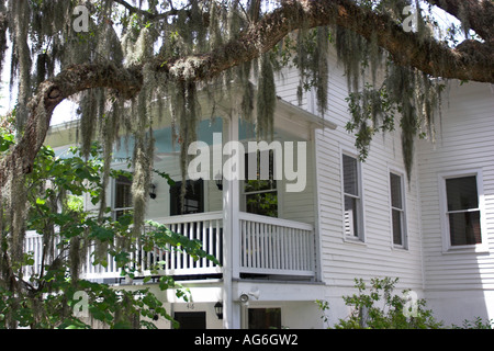 Typisches Haus in Beaufort, South Carolina, USA Stockfoto