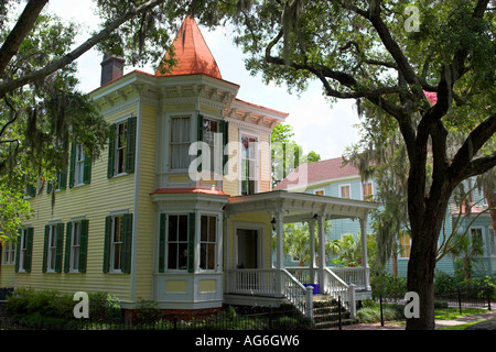 Typisches Haus in Beaufort, South Carolina, USA Stockfoto