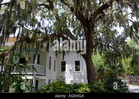 Typisches Haus in Beaufort, South Carolina, USA Stockfoto