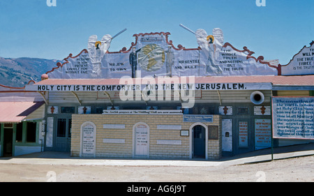 Heilige Stadt Religionsgemeinschaft Kalifornien USA c.1950 Stockfoto