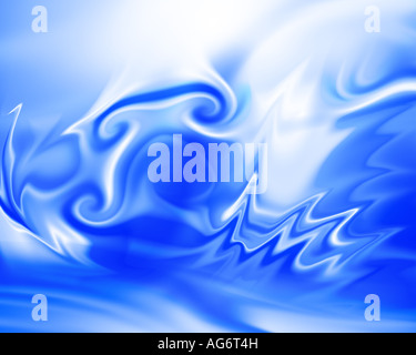 Abstrakt blau Stockfoto